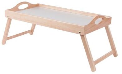 Winsome Wood Alani Breakfast Tray Natural and White Finish