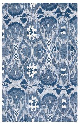 SAFAVIEH Handmade Ikat Emanuelle Bohemian Wool Rug