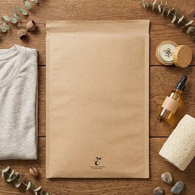 ClearBags "Home Compostable Honeycomb Kraft Mailer 12 1/2"" x 19"" 10 Pack HCM12H19K"