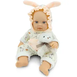 Moni Kinderpuppe Bear und Baby 30 cm