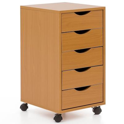 FineBuy Rollcontainer 5 Schubladen Kinder Standcontainer Bürocontainer Schreibtisch