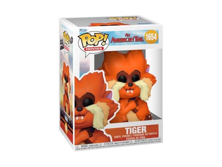 Funko POP! Movies: American Tail - Tiger - an American Tail - Verzamelbaar Vinyl Figuurtje - Cadeau Idee - Officiële Merchandise -Filmfans - Modelfiguurtje voor Verzamelaars