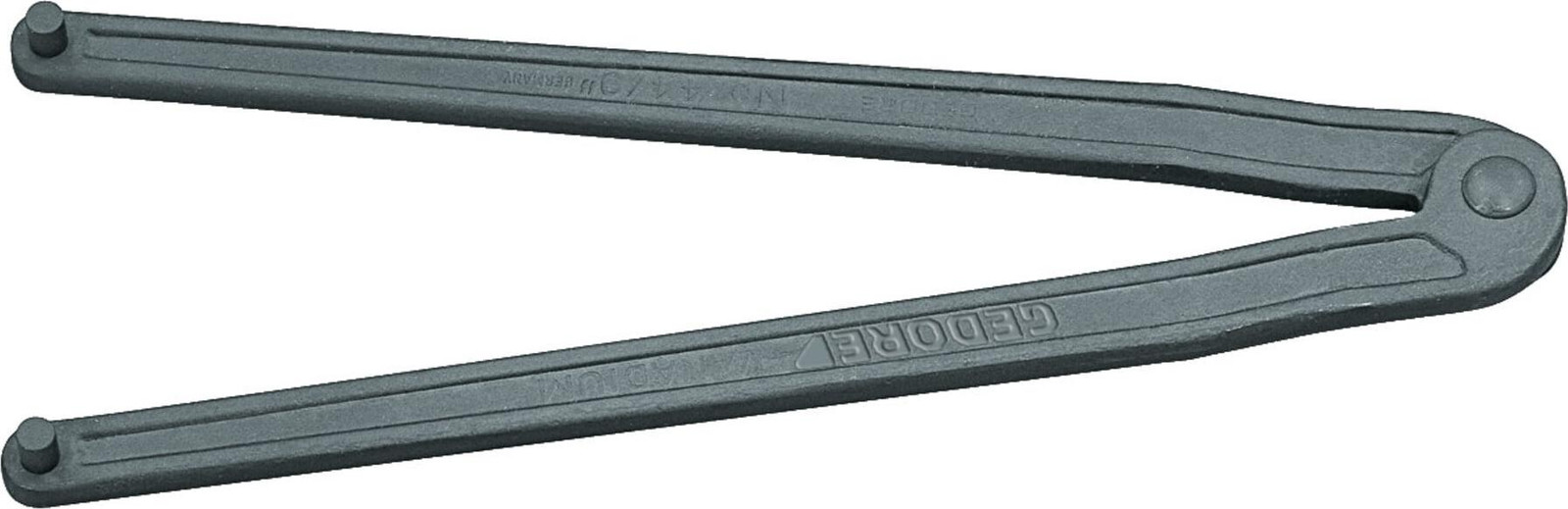 Gedore verstelbare moersleutel voor dubbele moeren, 4 mm, model 44 4
