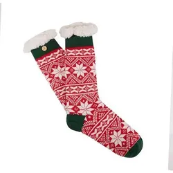 CABAIA Cabaia Herren Socken M SOUHAIT, Größe 41-46 in Rot Rot