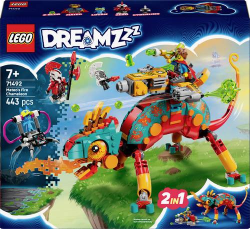 71492 LEGO DREAMZZZ Mateos Feuer-Chamäleon