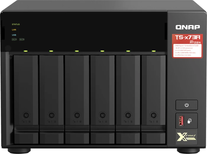 QNAP TS-673A-8G DDR4