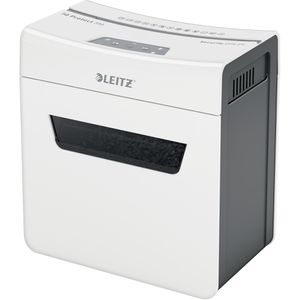 Leitz Aktenvernichter 8093 IQ 3M Protect Premium, weiß, 3 Blatt, 10 Liter Behälter, 2x15 mm Partikelschnitt, P-5