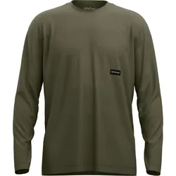 Ortovox Herren 185 Merino Patch Longsleeve - XL - dark wild herbs