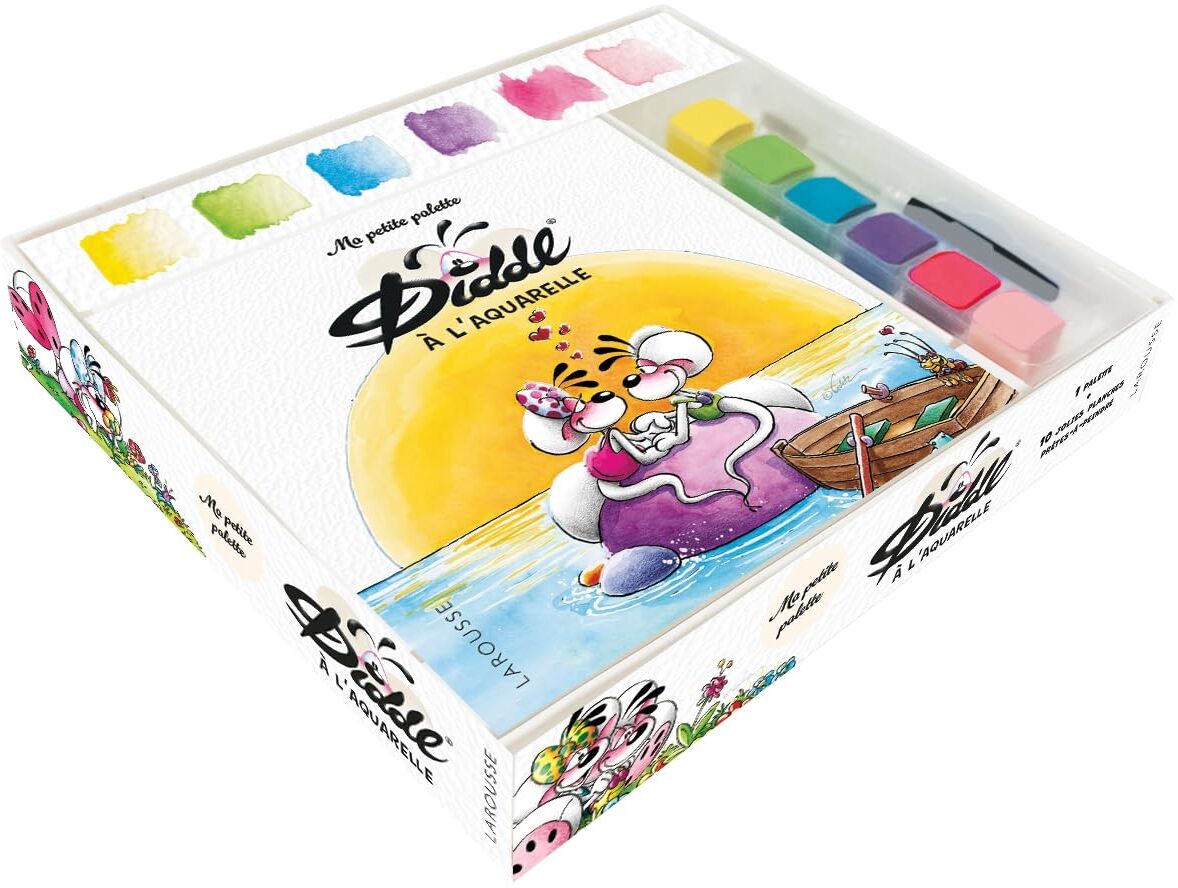 Ma petite palette Diddl à l'aquarelle - Preis vom 14.10.2026 23:07:16 h