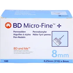 Bd Micro Fine+ Pen Nadeln 0.25x8Mm 100 ST