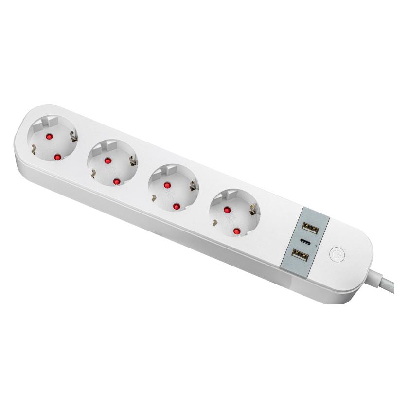 Tracon Allgemeines Produkt (4x, USB-A, USB-C, 1.50 m) (TR-HSM4-2A1C-2M)