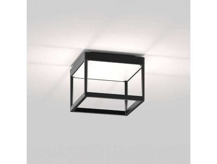 Serien Lighting LED Deckenlampe Reflex 2 S, dimmbar, schwarz, für Wohn- / Esszimmer, Aluminium, Design, LED Deckenleuchte