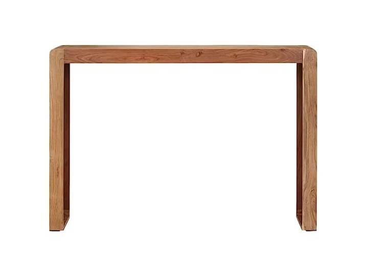 Konsolentisch Akazie Massivholz 110x30x76 cm Rustikal Massives Akazienholz, hart und langlebig, rustikaler Charme, stabile Tischplatte, einzigartige Maserung, Wandmontage