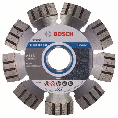Bosch Accessories 2608602641 Bosch Diamanttrennscheibe Durchmesser 115 mm 1 St.