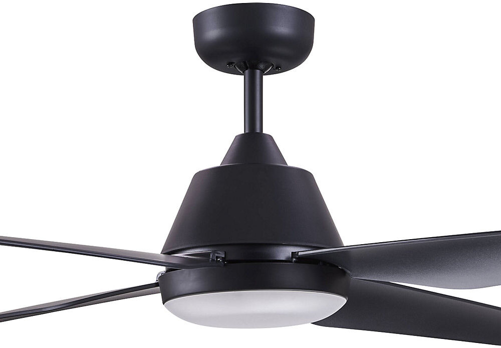 kaiserkraft Deckenventilator AIRFUSION ARIA, Rotorblatt-Ø 1220 mm, schwarz