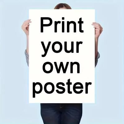 Uplift Picks Custom Canvas Poster Personalized Photo Print Wall Art For Home Decor customize 20x40 Cm no Frame