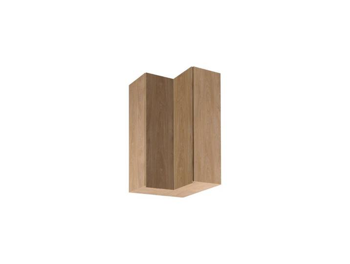 ROYAL24_MARKT Eckhängeschrank - Sorento Küchenoberschrank Ecke 60 cm – Sonoma Eiche (Packung, 1-St., Serie Sorento – G60N2) Platzsparend – Modern – Robuste Verarbeitung