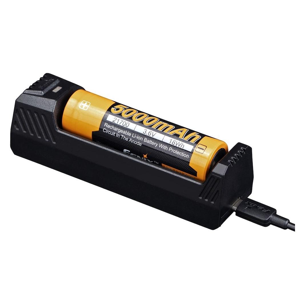 USB charger Fenix for li-ion 18650 / 26650 / 21700 (18650, 21700, 26650) (FEC9)
