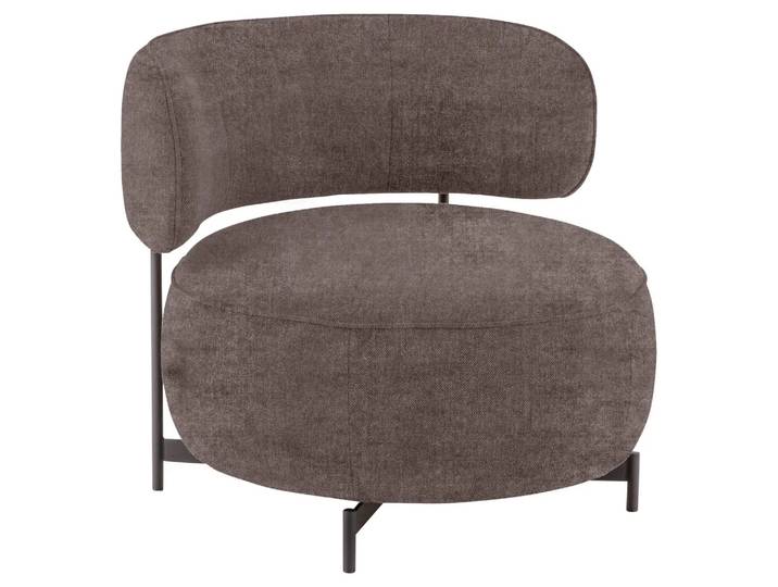 Sessel 8170 Basic Drehbar D: 88 cm Himolla / Farbe: Elefant / Material: Stoff Basic