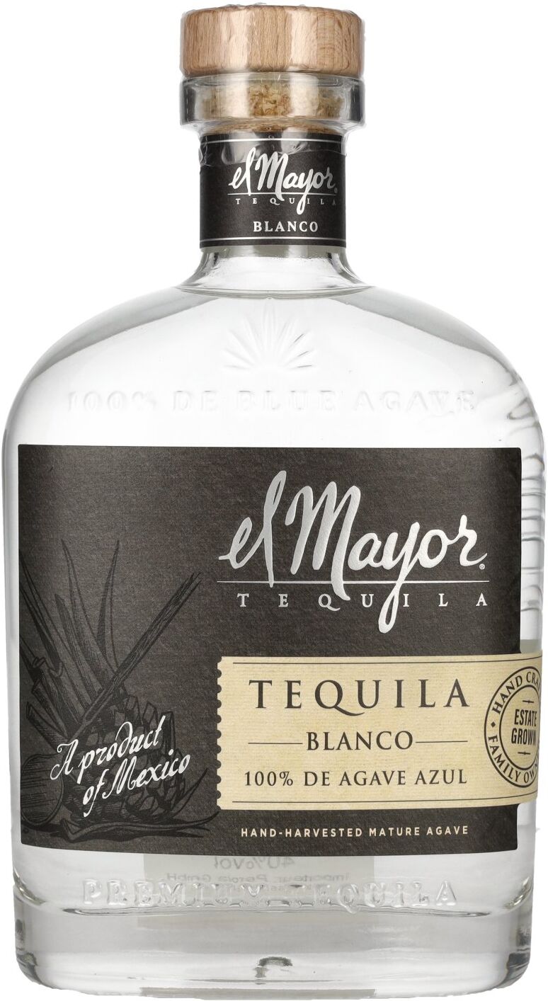 El Mayor Tequila El Mayor Blanco Tequila 100% Agave 40% Vol. 0,7l