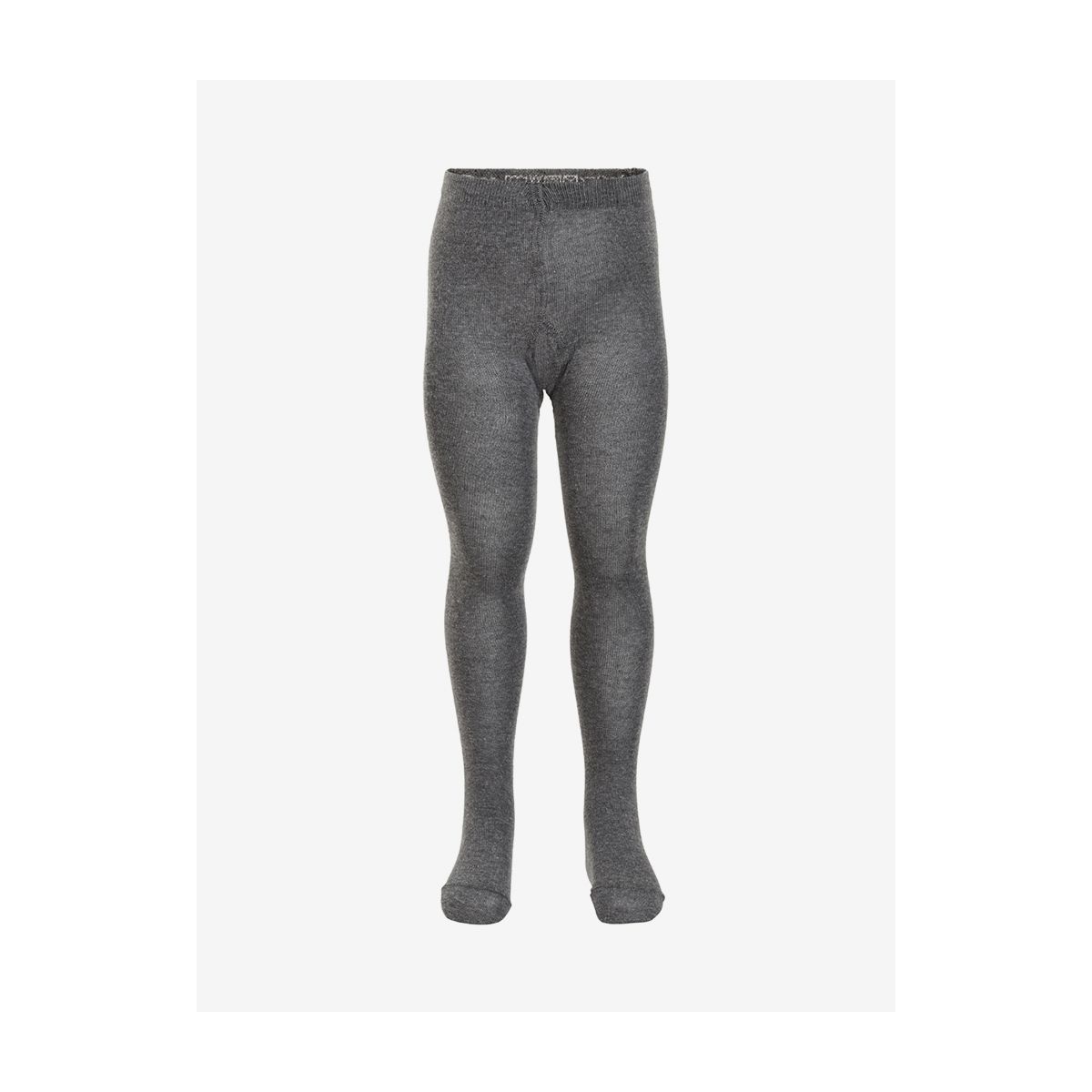 Minymo Stocking - Solid hell grau melange (131) 92\98 5082-131-92\98