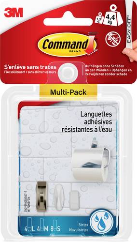 3M Command Strips, Multipack Inhalt: 16 Teile