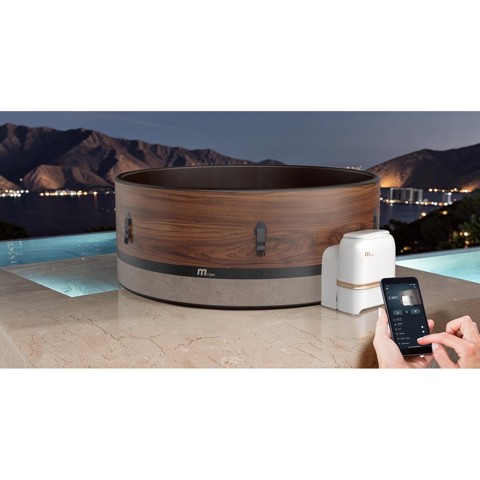 MSpa Whirlpool DUET Eco 2026 - 6 Pers. - Wifi, UVC+, 138 Luftdüsen - XXL - Ø173cm