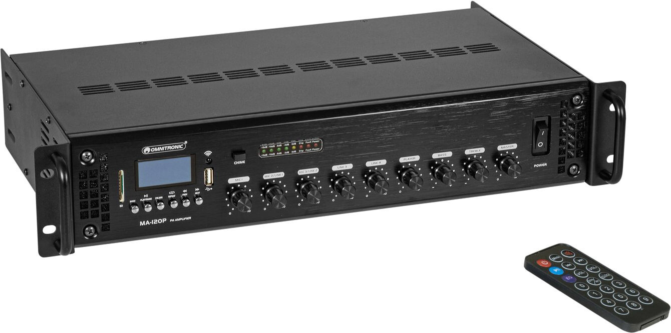 Omnitronic Ma-120p Ela-Mischverstärker