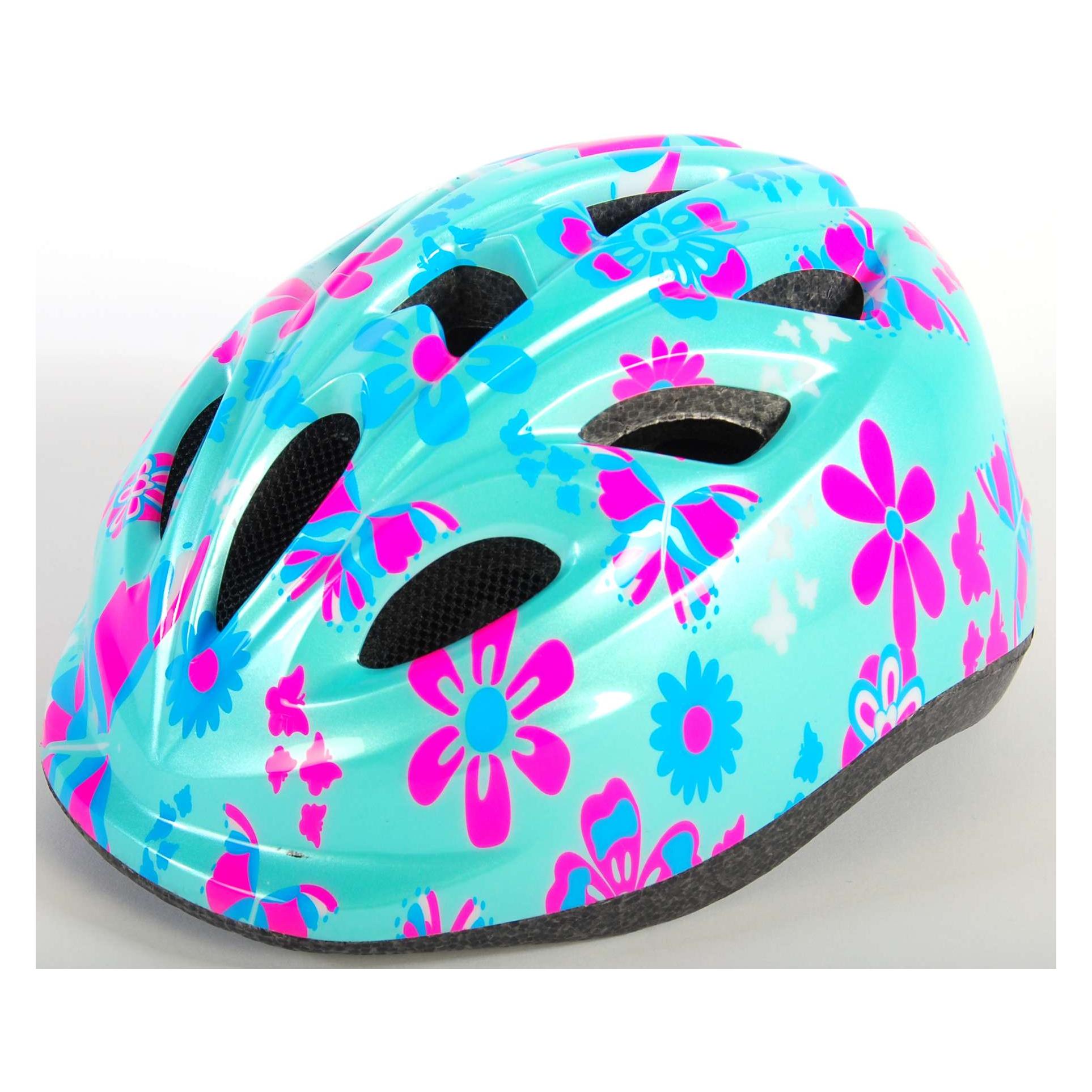 Volare Kids bike helmet XS small 47-51cm - Green/Pink (825) (47 - 51 cm) (40206024)