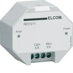 Elcom RED721Y Video-Verstärker 2Draht Bus System UP