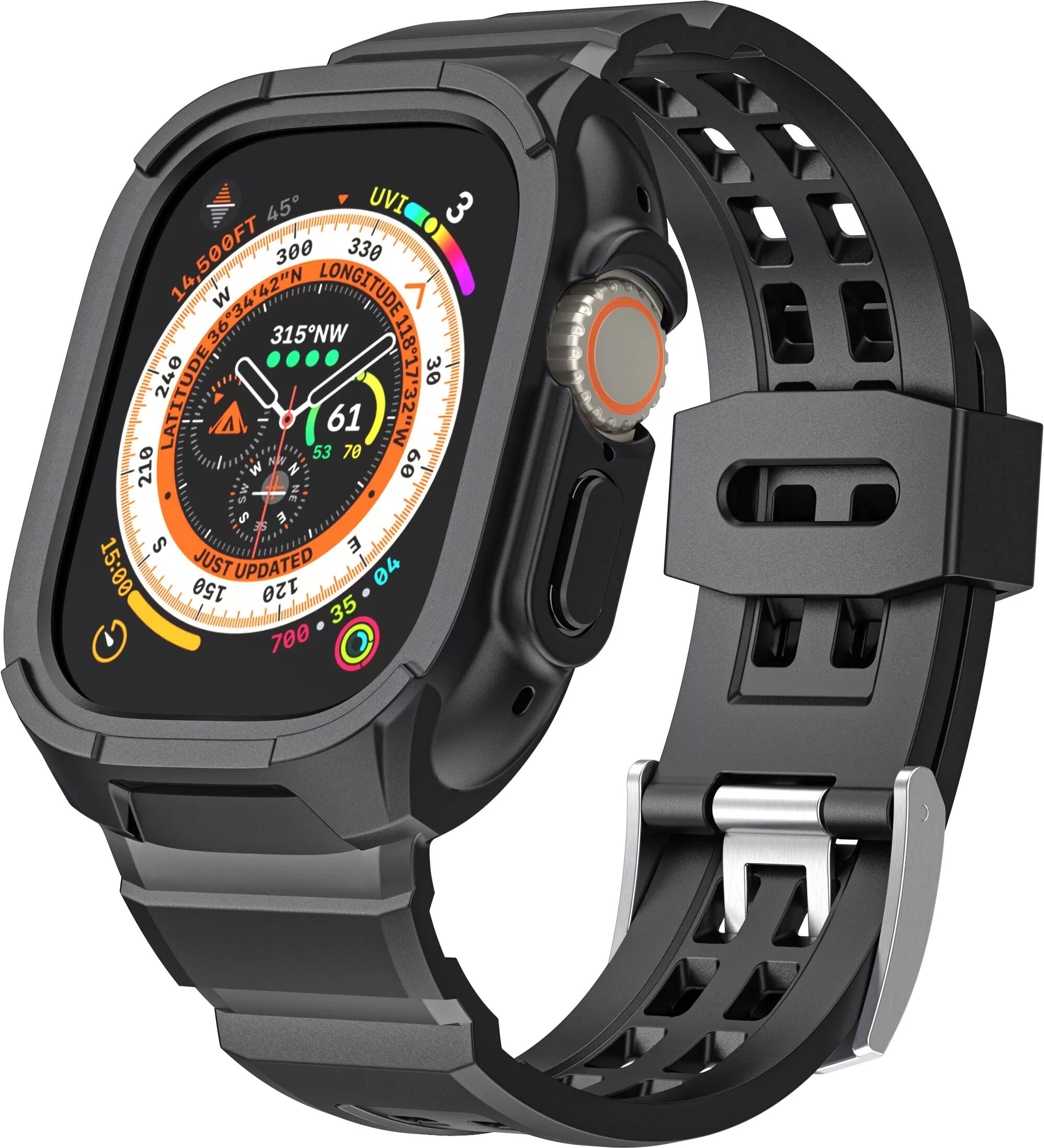 INF Uhrenarmband mit integriertem Schutz für die Apple Watch Ultra