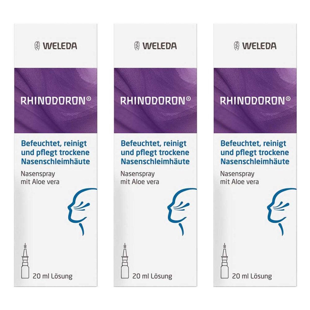 WELEDA AG Rhinodoron Nasenspray Aloe Vera 08104604