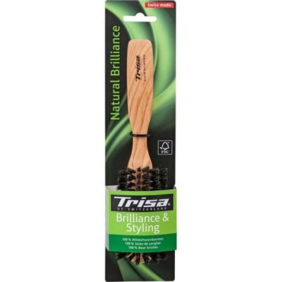Trisa Natural Brilliance Haarbürste halbrund 1 St Bürste