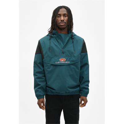 Outdoorjacke CLEPTOMANICX "CityHHooded", Herren, Gr. S, dunkelgrün, 100% Polyester, bedruckt, unifarben, normal, ohne Ausschnitt, Jacken Outdoorjacke, mit atmungsaktiver Eigenschaft