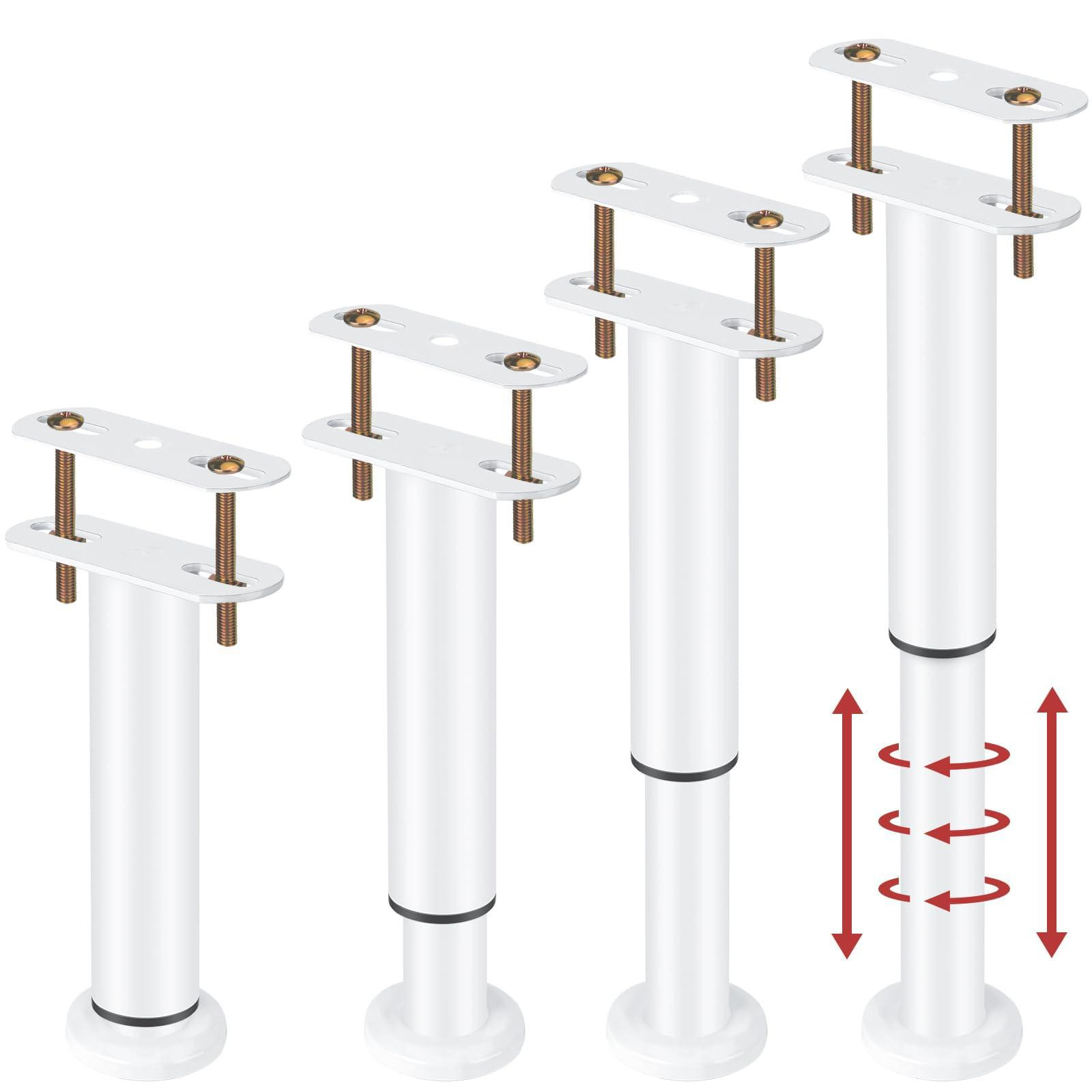 Dripio Set van 4 Verstelbare Metalen Meubelpoten, 18-32 cm