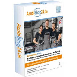 Lernkarten Kraftfahrzeugtechnikmeister Teil 3, Schulbücher von Daniel Becker