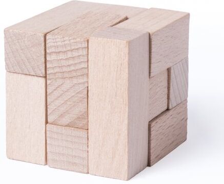 Set Genium Giochi di Abilità in Legno Naturale con Scatola Personalizzate o neutre
