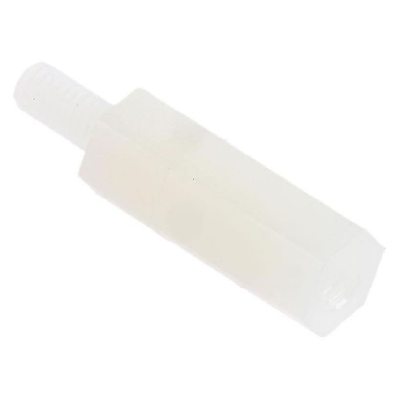 RS PRO Abstandshalter: M3 x M3, Länge 15mm, Nylon (HTS315)