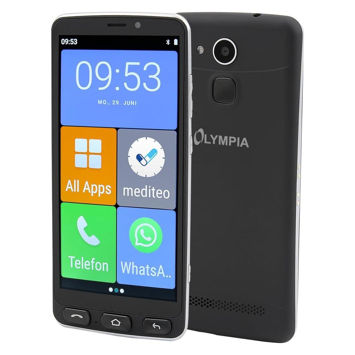 Olympia Neo+ (64 GB, Schwarz, 5.50", Dual SIM, 4G) (2261)