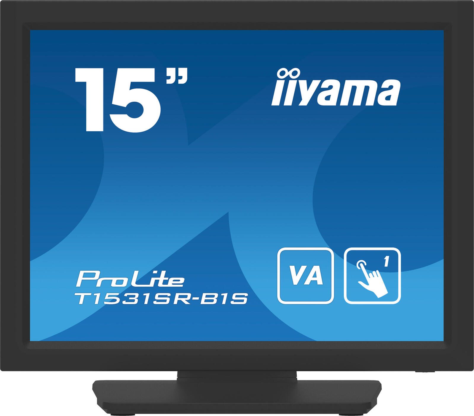 iiyama ProLite T1531SR-B1S Touch-Monitor 38.1 cm (15") schwarz