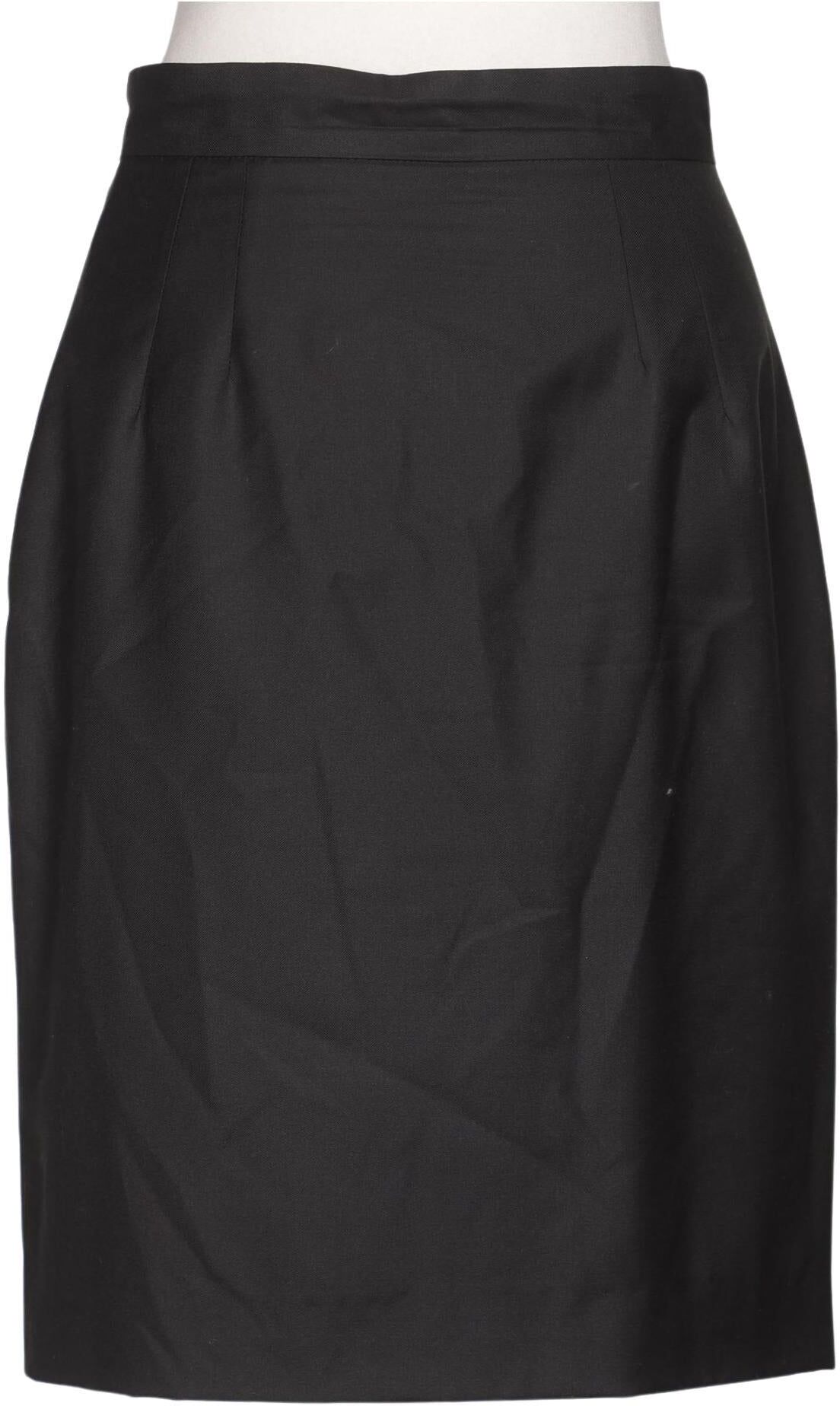 Dolce&Gabbana Damen Rock, Schwarz, Gr. EU 34 (IT 40), Wolle - Second Hand