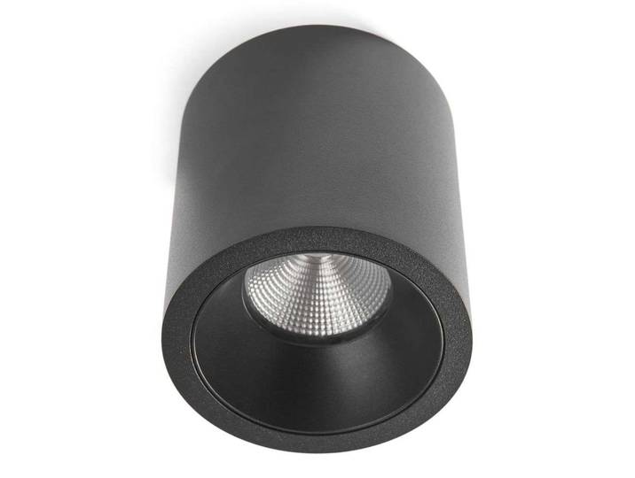 Tube Deckenleuchte 2700K Schwarz - Antidark - Wohnzimmer - Aluminium