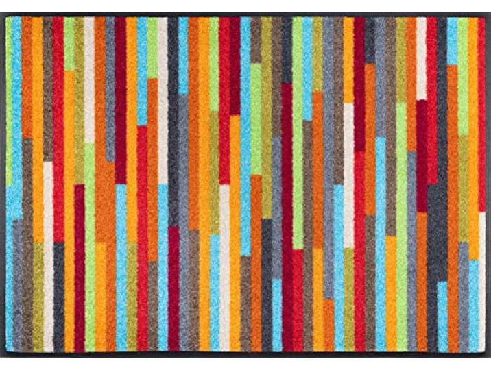 Wash+Dry Paillasson\, Mikado Stripes 60x85cm\, intérieur et extérieur\, Lavable