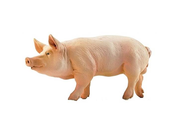 Speelfiguur - Boerderijdier - Varken - Beer
