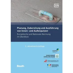 Planung, Zubereitung und Ausführung von Innen- und Aussenputzen, Fachbücher