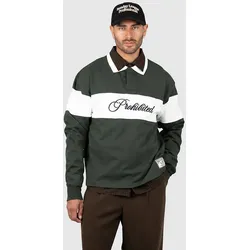 Prohibited Back In The Days Strickpullover forest green Gr. M