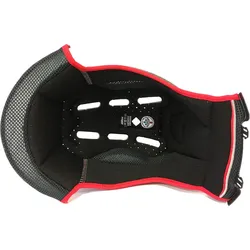 Nolan N87, Innenfutter - Schwarz/Rot - M
