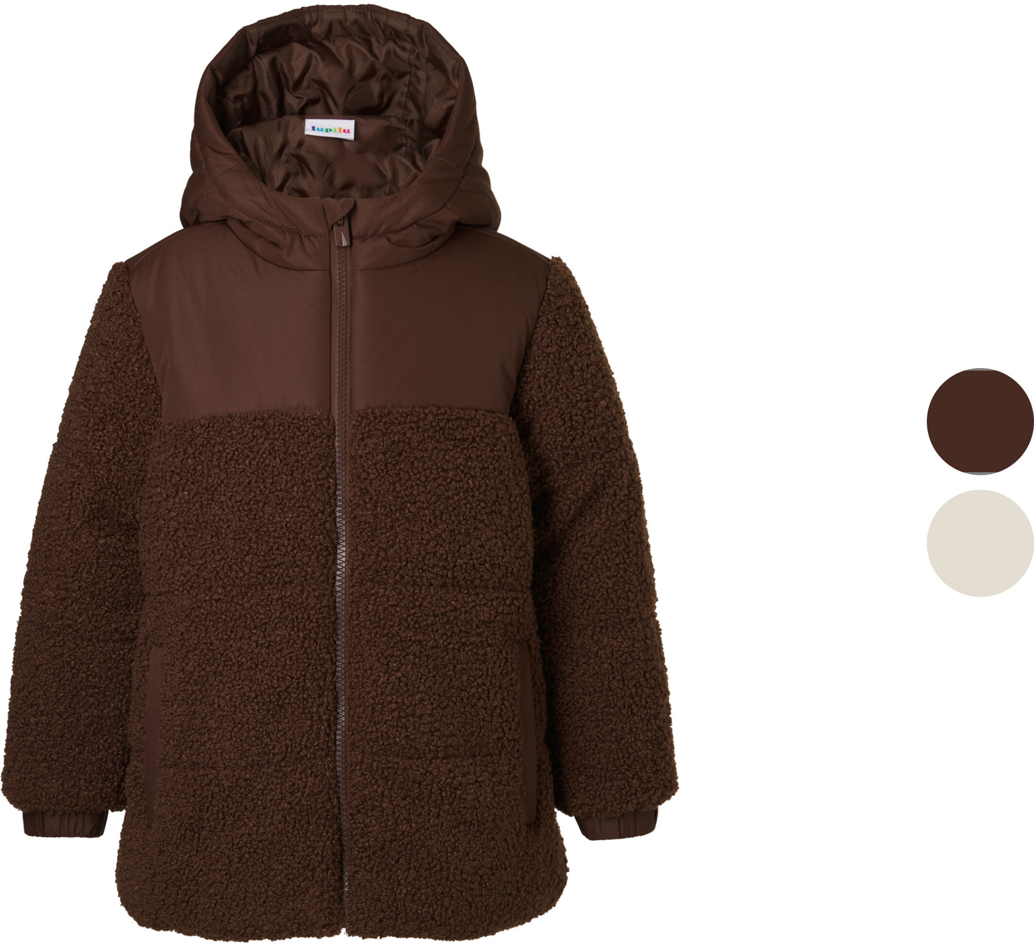 LUPILU® Kinder Teddyfleece-Jacke