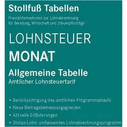 Tabelle, Lohnsteuer 2026 Monat, Ratgeber