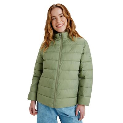 Outdoorjacke ROXY "Wind Bliss", Damen, Gr. XS, grün (olivgrün), Obermaterial: 100% Nylon., Jacken Outdoorjacke